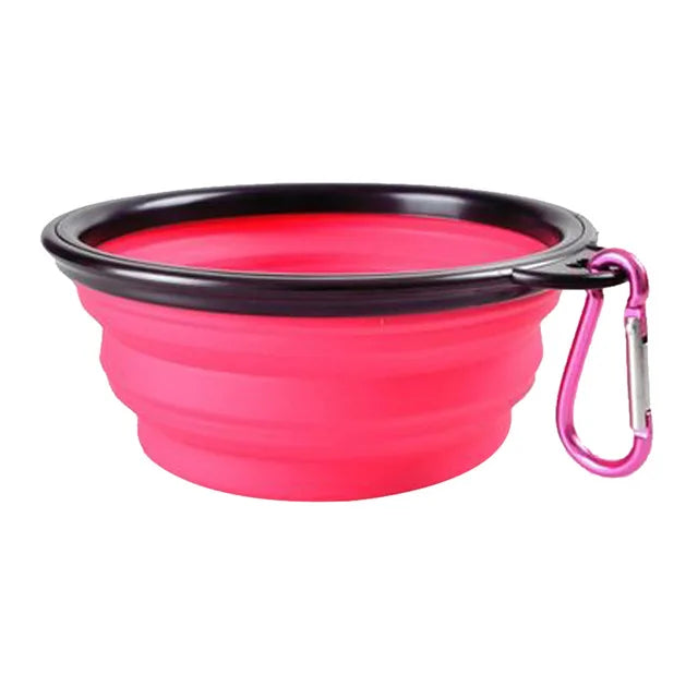 Ciotola Portatile in Silicone per Cani