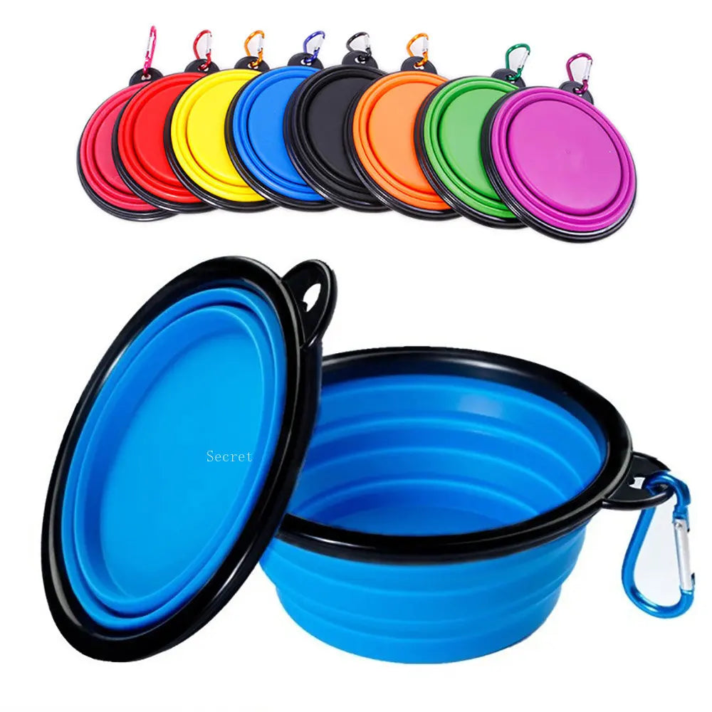 Ciotola Portatile in Silicone per Cani