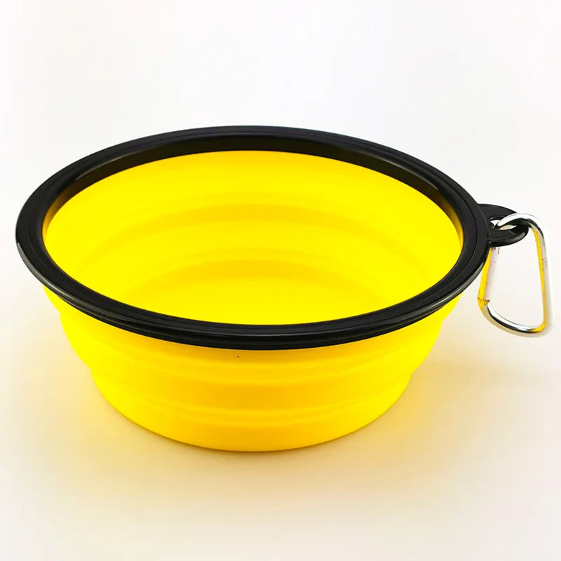 Ciotola Portatile in Silicone per Cani