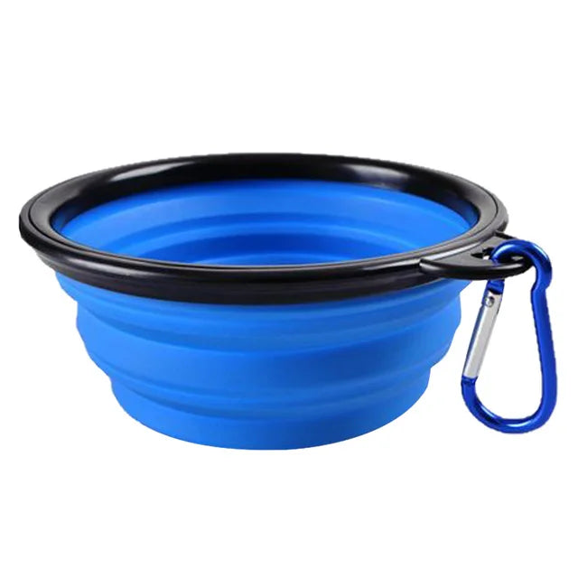 Ciotola Portatile in Silicone per Cani