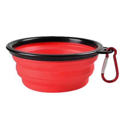 Ciotola Portatile in Silicone per Cani